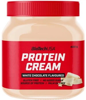 Протеїновий крем Biotech Protein Cream 400 г Білий шоколад (5999076239931)
