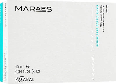 Еліксир для відновлення волосся з комплексом водоростей - Kaaral Maraes Renew Care Doppio Elixir 12x10ml (1112722-150403)