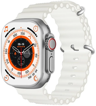 Сенсорний смарт-годинник T900 Ultra White (16073)