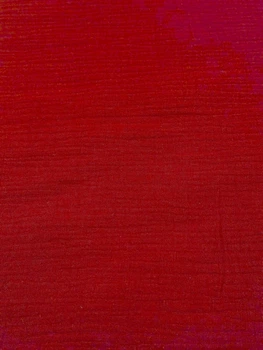 Муслин (марлевка жатая двойная) вишневый 125г/м2 140см 1пог.м (520-402-1487)