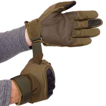 Перчатки тактические с закрытыми пальцами SP-Sport BC-8798 L Оливковый