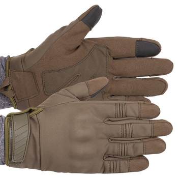 Перчатки тактические с закрытыми пальцами Military Rangers BC-9878 XL Оливковый