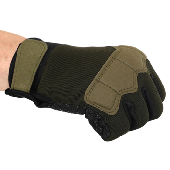 Перчатки тактические с закрытыми пальцами SP-Sport BC-8791 L Оливковый