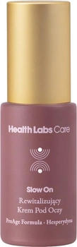 Крем для шкіри навколо очей Health Labs Care Slow On відновлюючий 15 мл (5904999479722)