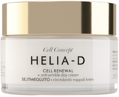 Крем для обличчя Helia-D Cell Concept Cell Renewal + Anti-Wrinkle Day Cream 55+ проти зморшок 50 мл (5999561857244)