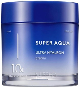 Крем для обличчя Missha Super Aqua Ultra Hyaluron 70 мл (8809747928699)