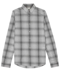 Мужская cерая рубашка Tom Tailor S TT001440