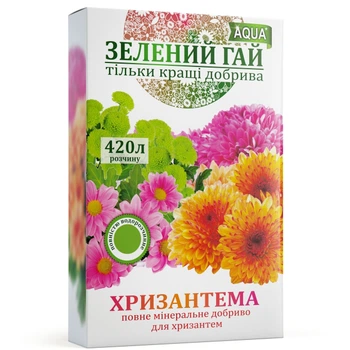 Удобрение Зеленый Гай AQUA хризантема / 300 г