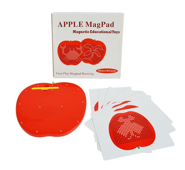 Магнітна мозаїка Hipo Apple MagPad 468 деталей (5902447029741)