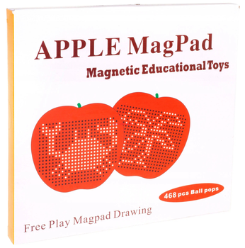 Mozaika magnetyczna Hipo Apple MagPad 468 elementów (5902447029741)