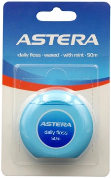 Зубна нитка Aroma Astera Active 50 м (3800013513583)