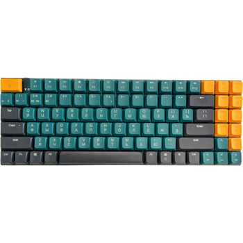 Механічна бездротова клавіатура UGREEN KU102 Slim Mechanical Keyboard ENG/RU Green (UGR-15229)