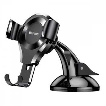 Держатель телефона Baseus Osculum Type Gravity Car Mount black