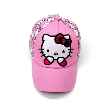 Кепка hello kitty для дівчинки one size рожевий