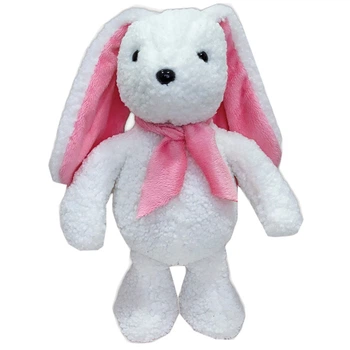 Игрушка мягконабивная Зайка МС 080501-17 розовое Macik МС 080501-17