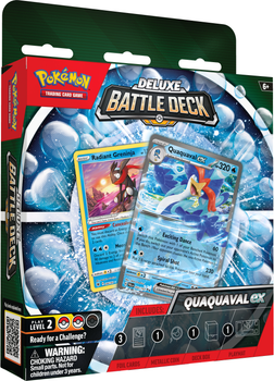 Бойові колоди Pokemon Company International Pokémon TCG Deluxe Battle Deck Quaquaval 6 шт (82065872587)