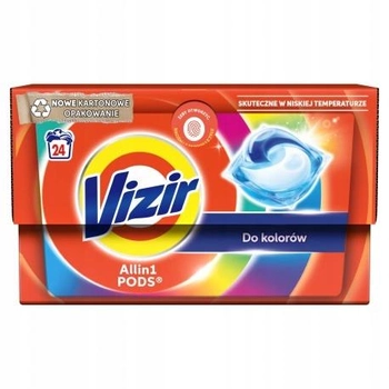 Капсули для прання Vizir Color 24 шт (8001090768858)
