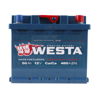 Автомобильный аккумулятор WESTA Premium 6CT 50Ah R+