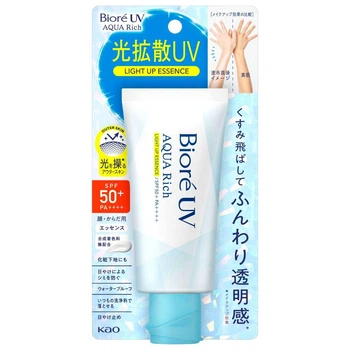 Сонцезахисна есенція Biore UV Aqua Rich Light Up Essence SPF50 + PA ++++, 70мл (02.kao.001)