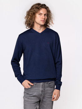 Пуловер чоловічий Lee Cooper ADAM-ORGANIC M Темно-синій (5904347387808)