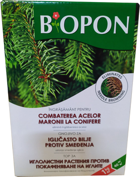 Удобрение BIOPON для хвойных растений против пожелтения 1 кг (5904517027312)