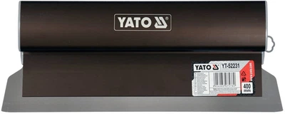 Szpachla do wykańczania gładzi YATO 400 mm z wymiennym ostrzem i aluminiowym uchwytem (YT-52231)