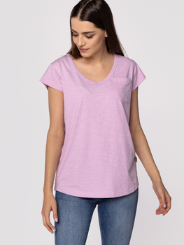 Koszulka damska bawełniana Lee Cooper OLIVIA-4046 S Różowa (5904347389154)