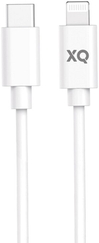 Kabel Xqisit NP USB Type-C - Lightning 1 m White (4029948226248)