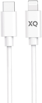 Кабель Xqisit NP USB Type-C - Lightning 1 м White (4029948226248)