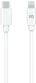 Kabel Xqisit NP USB Type-C - Lightning 1.5 m White (4029948221854)