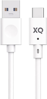 Kabel Xqisit NP USB Type-C - USB Type-A 1.5 m White (4029948221441)