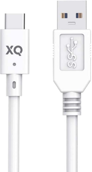 Кабель Xqisit NP USB Type-C - USB Type-A 1 м White (4029948221502)