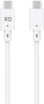 Кабель Xqisit NP E-Mark USB Type-C - USB Type-C 1 м White (4029948221533)
