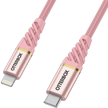 Кабель Otterbox Premium USB Type-C - Apple Lightning 1 м Pink (840104212035)