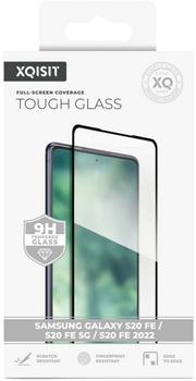 Szkło hartowane Xqisit NP Tough Glass E2E do Samsung Galaxy S20 FE/S20 FE 5G/S20 FE 20227 Black (4029948222561)