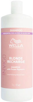 Szampon do włosów Wella Professionals Invigo Blonde Recharge 1000 ml (4064666339061)