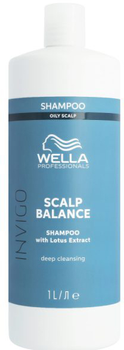 Шампунь Wella Professionals Invigo Scalp Balance Deep Cleansing For Oily Scalp 1000 мл (4064666585277)