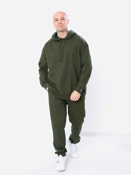 Спортивный костюм мужской Носи своє 8376-057 52 Зеленый (p-13608-151692)
