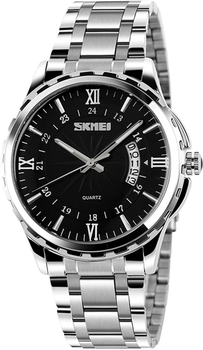 Мужские часы Skmei 9069SIBK Silver-Black