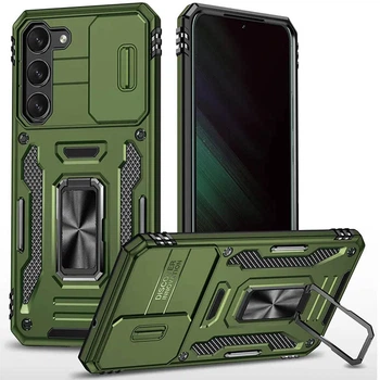 Чехол на Samsung Galaxy S21 / для самсунг галакси с21 ударопрочный Оливковый / Army Green
