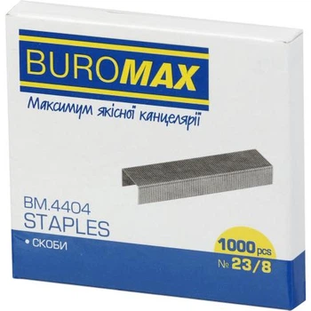 Скоби №23/8 BUROMAX ЛЮКС (BM.4404)