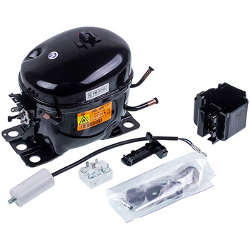 Компрессор для холодильника Zanussi ZEL HML140A R600a 140W (с пусковым реле ZHB43-120P15C)