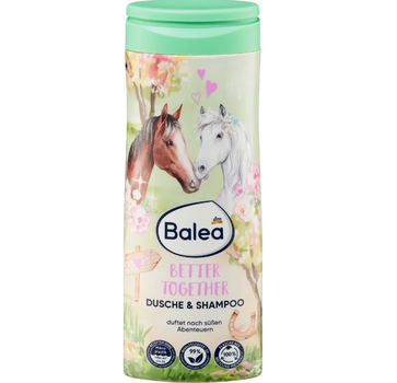 Гель-шампунь Balea дитячий 2в1 Better Together 300 мл (4066447428988)