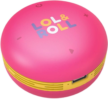 Głośnik przenośny Energy Sistem Lol&Roll Pop Kids Speaker Pink (8432426454976)