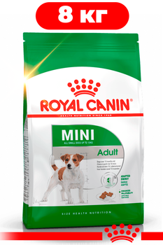 Сухой корм Royal Canin Mini Adult для взрослых собак малых размеров 8кг