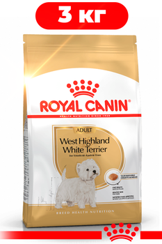 Сухий корм Royal Canin West Highland White Terrier Adult для собак породи вест хайленд уайт тер'єр 3 кг