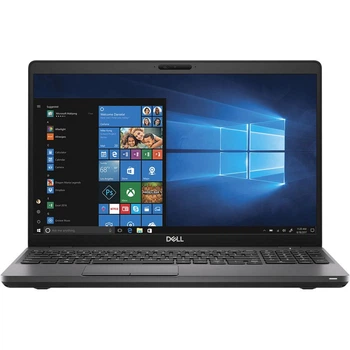 Ноутбук Dell Latitude 5501 Black / Intel Core i7-9850H / RAM 32 ГБ / SSD 1 ТБ / Intel UHD Graphics 630 / Windows 10 Pro (б/в)