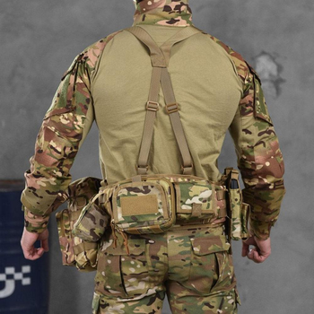 РПС Acne Cordura с подсумками и креплением Molle / Разгрузочный пояс мультикам