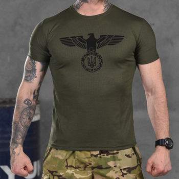 Потоотводящая мужская футболка Eagle Coolmax олива размер L