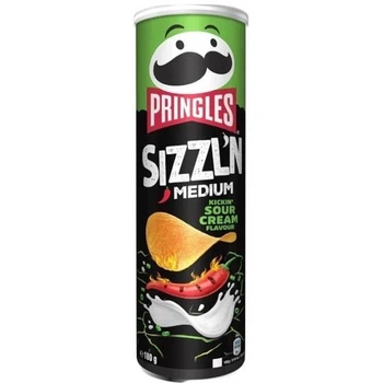 Чіпси Pringles Гострий перець та сметана, 160 г